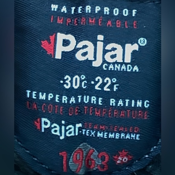 Pajar Canada Black Tavin Waterproof Insulated Winter Boots. - Picture 13 of 16